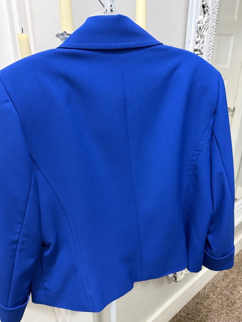 Tahari Cobalt Blue Tailored Women's Blazer - Picture 4 of 4